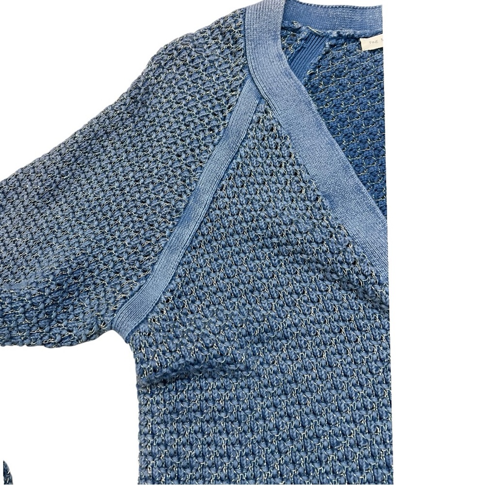 Rag and Bone Kyra v-neck button front metallic knit cardigan - Picture 10 of 12